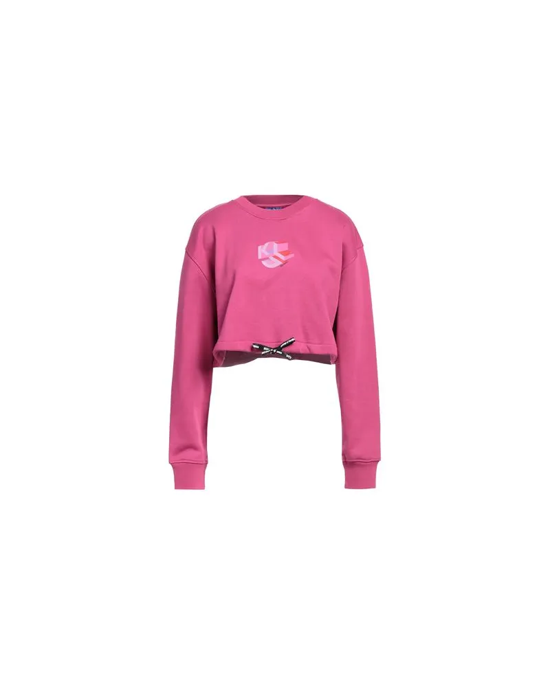 Karl Lagerfeld TOPS - Sweatshirtsauf YOOX.COM Fuchsia