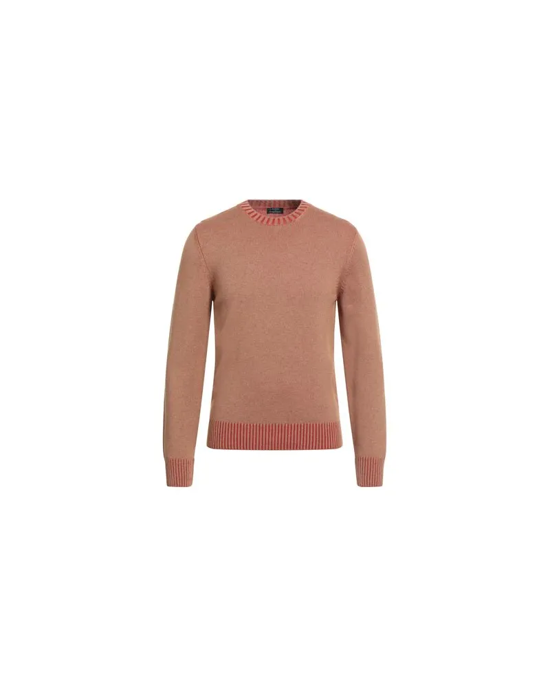 BARBA STRICKWAREN - Pulloverauf YOOX.COM Rostrot
