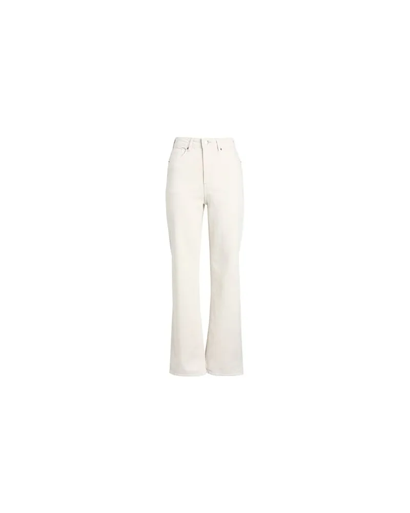Vero Moda HOSEN & RÖCKE - Jeanshosenauf YOOX.COM Elfenbein