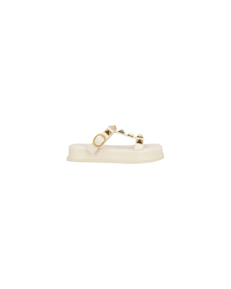 Valentino Garavani SCHUHE - Sandalenauf YOOX.COM Cremeweiß
