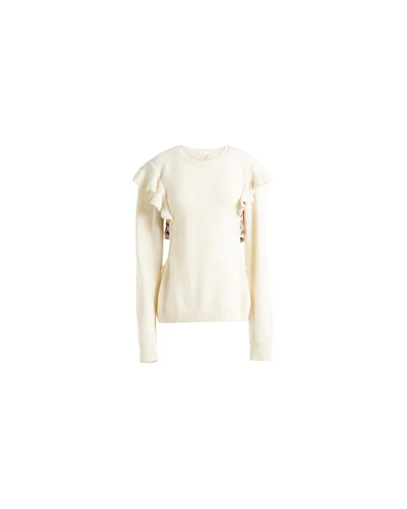 Chloé STRICKWAREN - Pulloverauf YOOX.COM Elfenbein