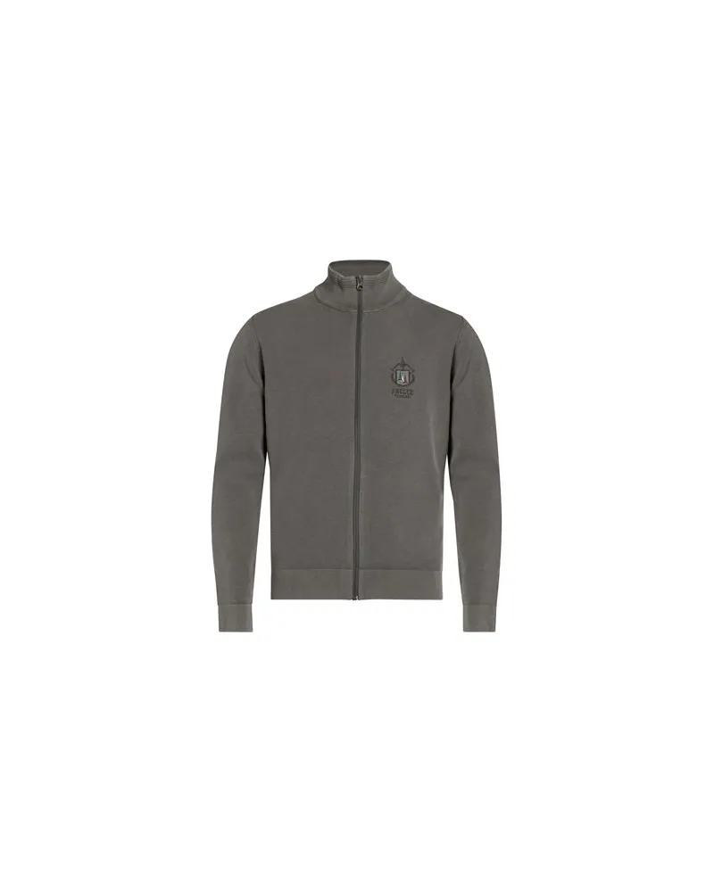 Aeronautica Militare STRICKWAREN - Strickjackenauf YOOX.COM Grau