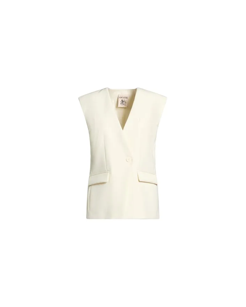 Semicouture ANZÜGE und CO-ORDS - Blazersauf YOOX.COM Elfenbein