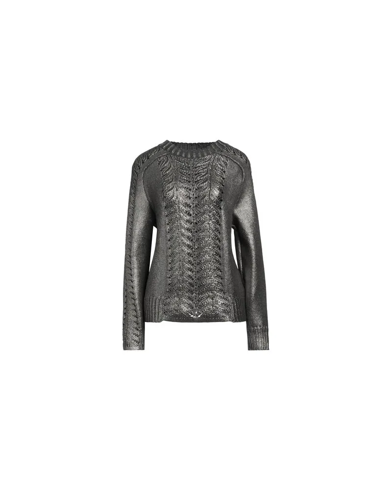 Alberta Ferretti STRICKWAREN - Pulloverauf YOOX.COM Grau