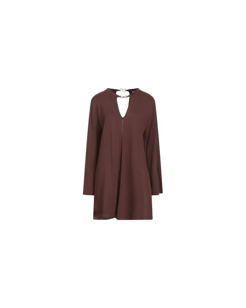 Jijil KLEIDER - Mini-Kleiderauf YOOX.COM Braun