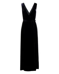 120% Lino Maxi-Kleid Nachtblau