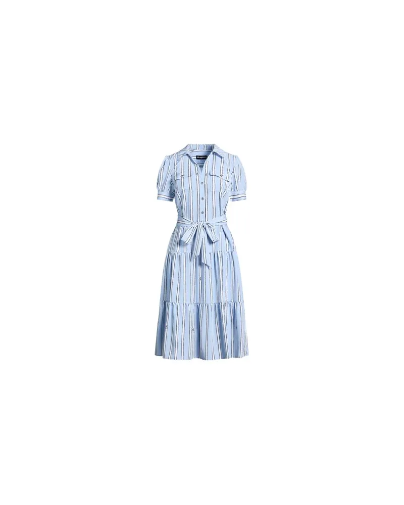 Karl Lagerfeld KLEIDER - Midi-Kleiderauf YOOX.COM Himmelblau