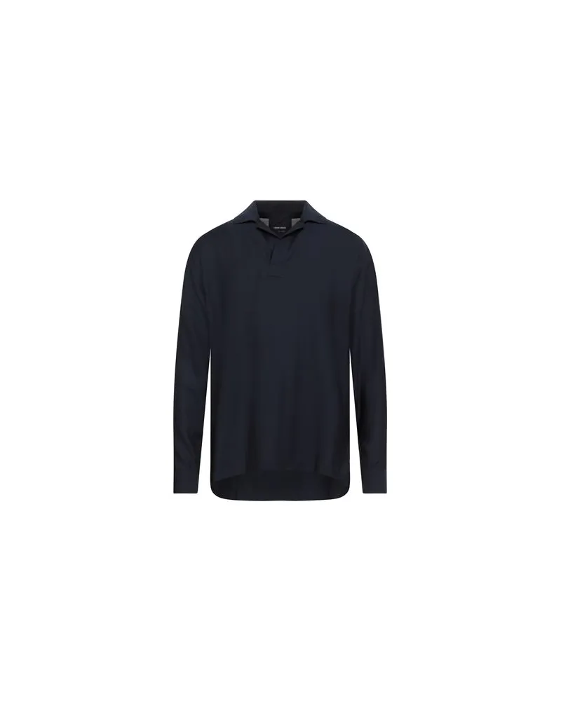 Giorgio Armani TOPS - Hemdenauf YOOX.COM Nachtblau