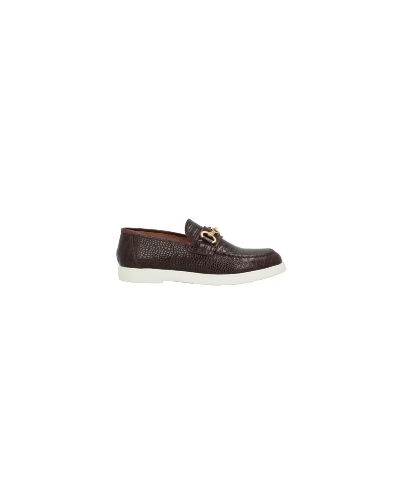 Giovanni Conti SCHUHE - Mokassinsauf YOOX.COM Dunkelbraun