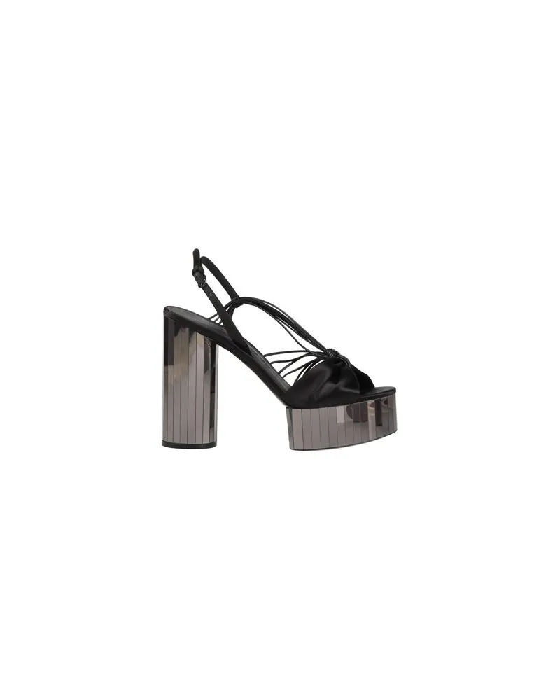 Ferragamo SCHUHE - Sandalenauf YOOX.COM Schwarz