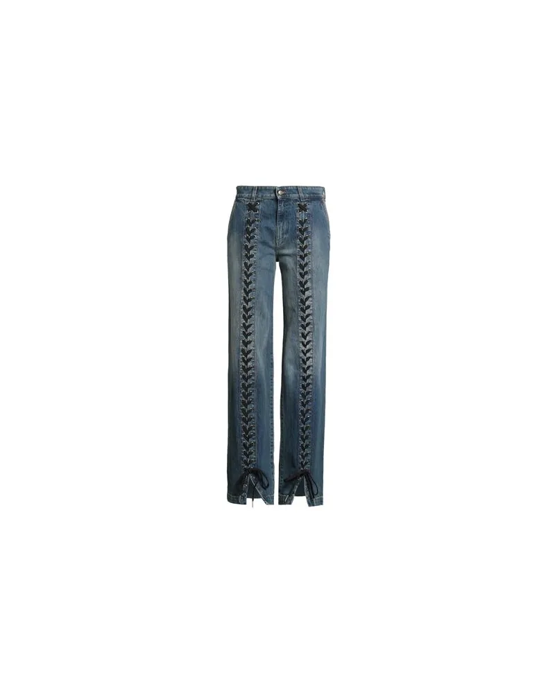 Just Cavalli HOSEN & RÖCKE - Jeanshosenauf YOOX.COM Blau