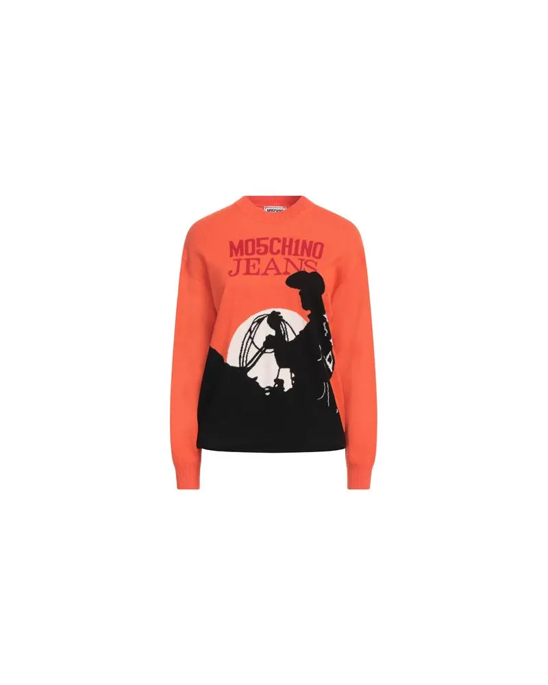 Moschino STRICKWAREN - Pulloverauf YOOX.COM Orange