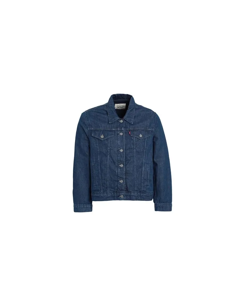 Levi's WLTRD LINED ADJSTBL TRKR  - JACKEN & MÄNTEL - Jeansjacken/Mäntelauf YOOX.COM Blau