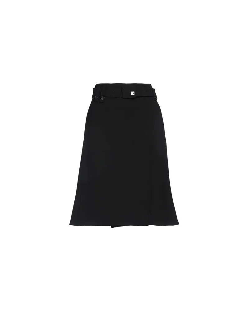 LOW CLASSIC HOSEN & RÖCKE - Midi-Röckeauf YOOX.COM Schwarz