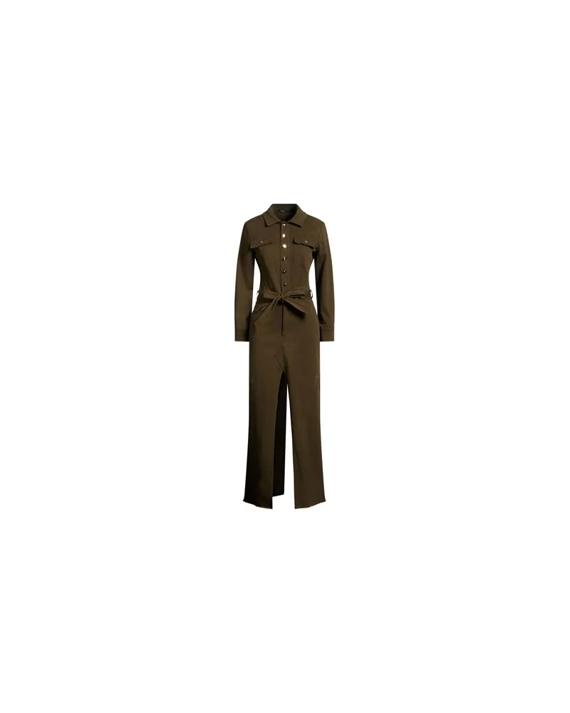 BABYLON KLEIDER - Maxi-Kleiderauf YOOX.COM Militärgrün