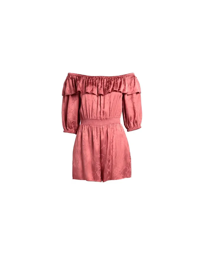 ba&sh OVERALLS - Jumpsuitsauf YOOX.COM Ziegelrot