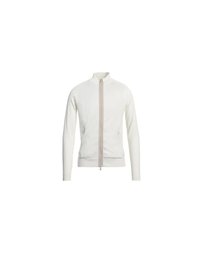 People of Shibuya STRICKWAREN - Strickjackenauf YOOX.COM Elfenbein