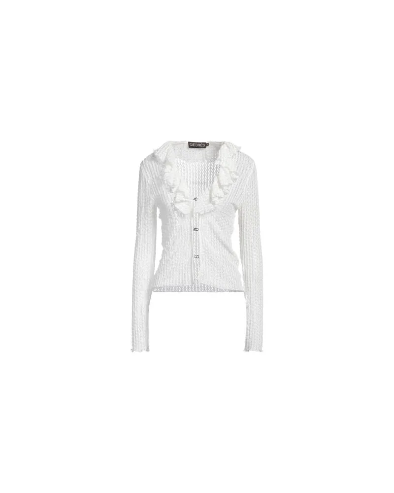 SIEDRES TOPS - Hemdenauf YOOX.COM Weiß