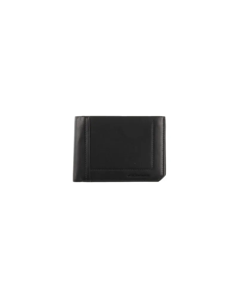 Piquadro Kleinlederwaren - Brieftaschenauf YOOX.COM Schwarz