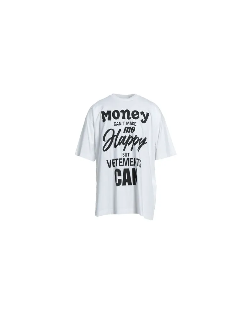 VETEMENTS TOPS - T-shirtsauf YOOX.COM Weiß