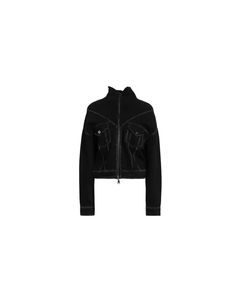 Actitude by Twinset JACKEN & MÄNTEL - Jeansjacken/Mäntelauf YOOX.COM Schwarz