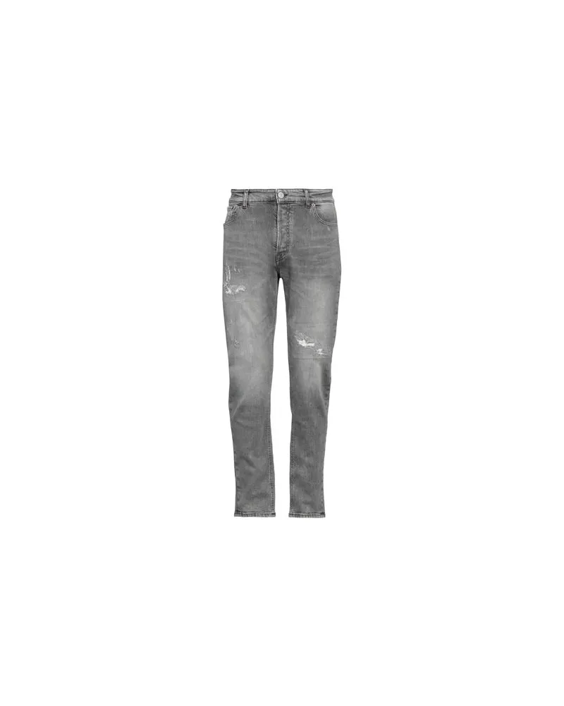 PMDS PREMIUM MOOD DENIM SUPERIOR HOSEN & RÖCKE - Jeanshosenauf YOOX.COM Grau