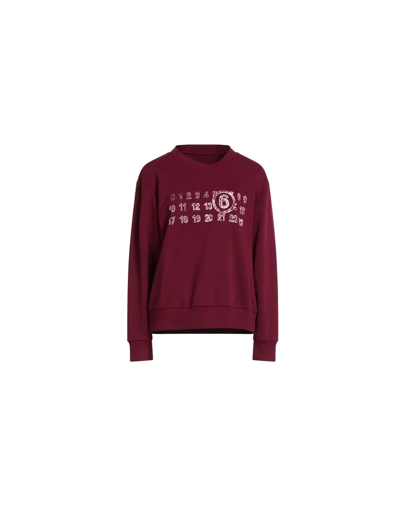 Maison Margiela TOPS - Sweatshirtsauf YOOX.COM Bordeaux