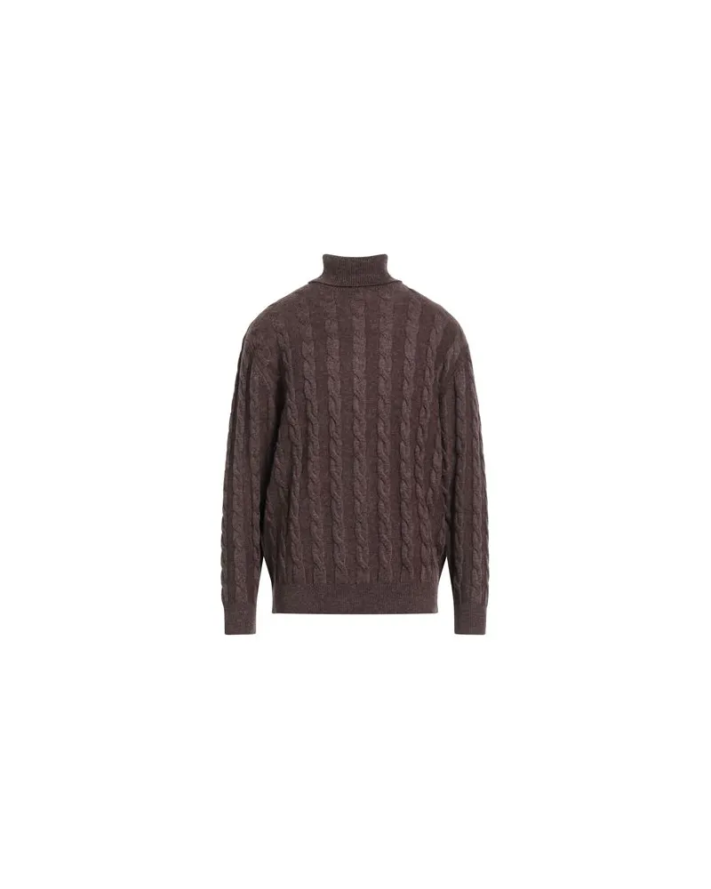 Cashmere Company STRICKWAREN - Rollkragenpulloverauf YOOX.COM Dunkelbraun