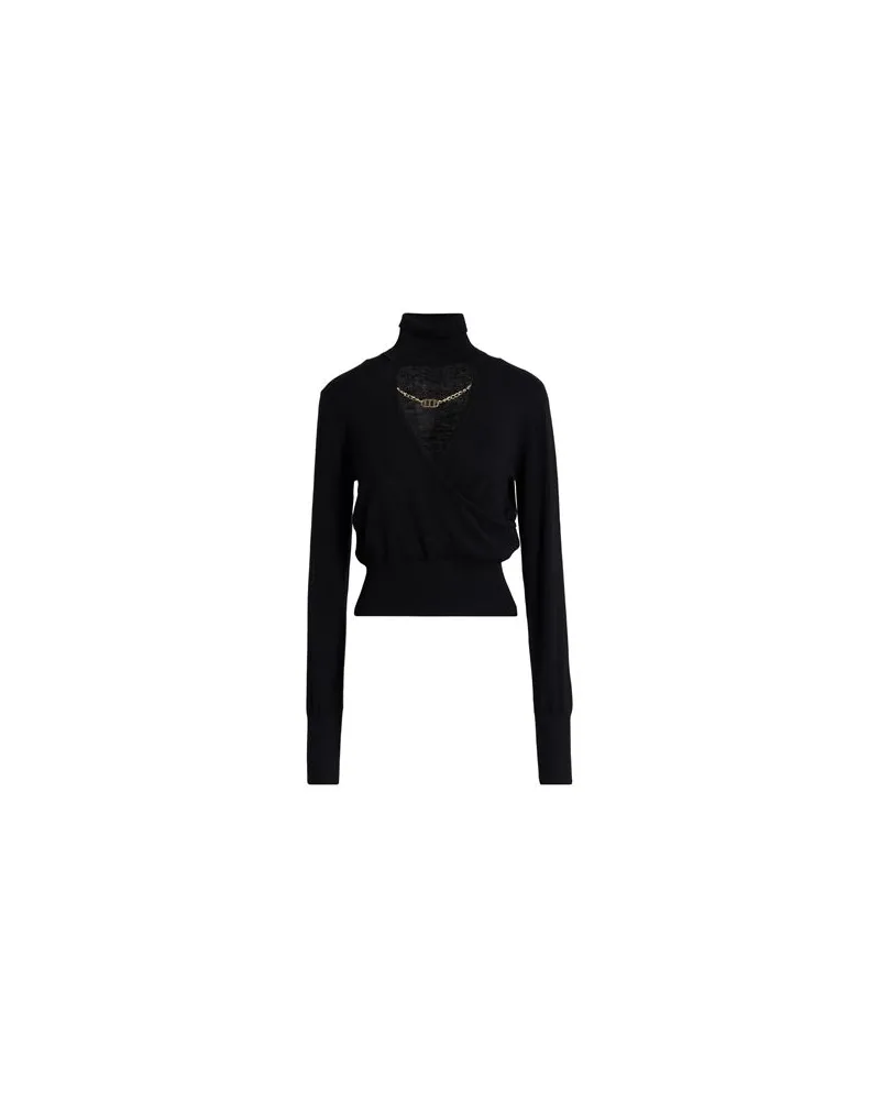 MET  STRICKWAREN - Rollkragenpulloverauf YOOX.COM Schwarz