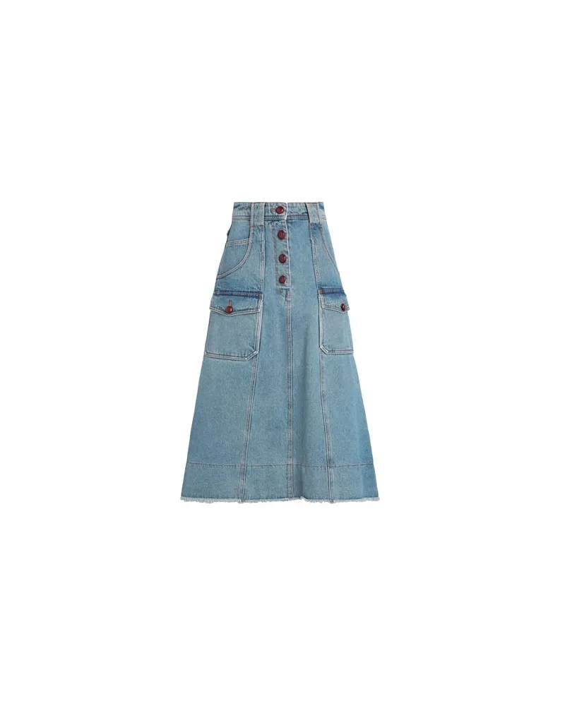 Philosophy Di Lorenzo Serafini HOSEN & RÖCKE - Jeansröckeauf YOOX.COM Blau