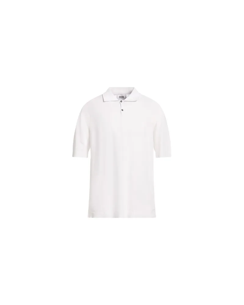 Alpha Studio STRICKWAREN - Pulloverauf YOOX.COM Weiß