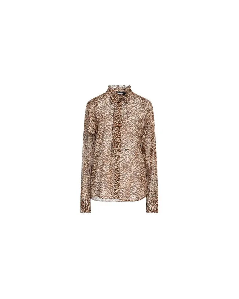 Dsquared2 TOPS - Hemdenauf YOOX.COM Sand