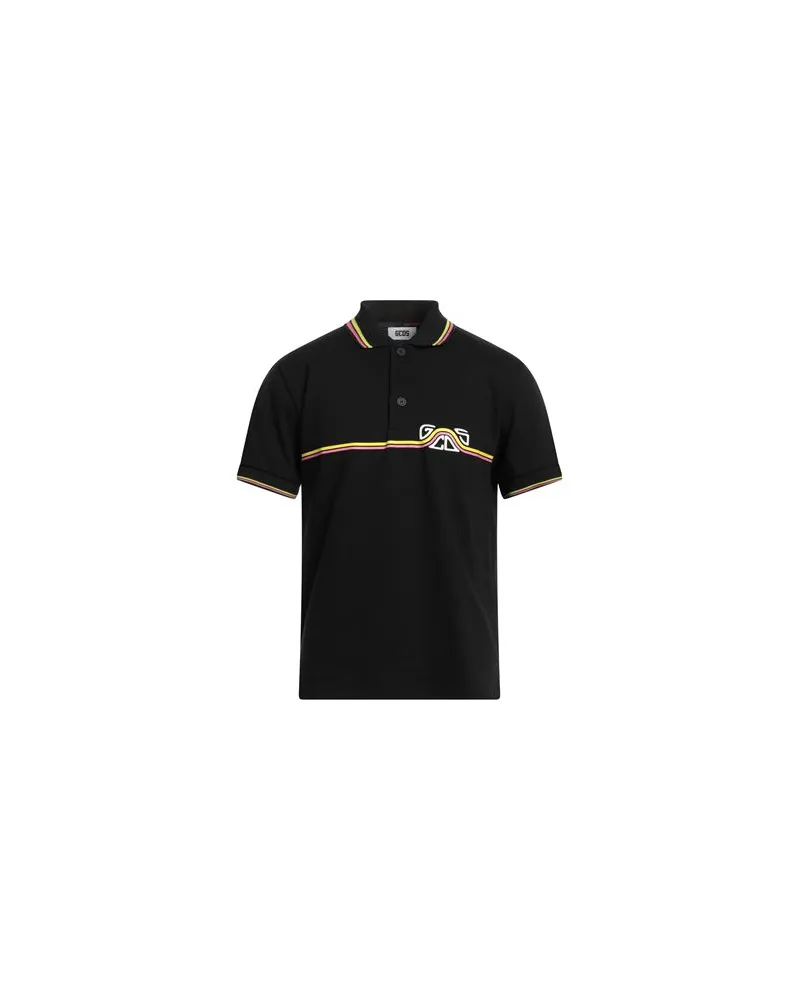 GCDS TOPS - Poloshirtsauf YOOX.COM Schwarz
