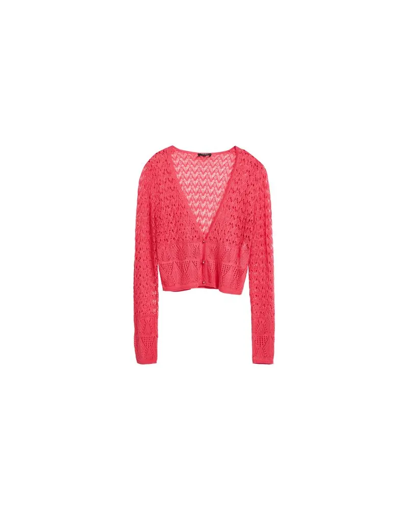 Liu Jo STRICKWAREN - Strickjackenauf YOOX.COM Koralle
