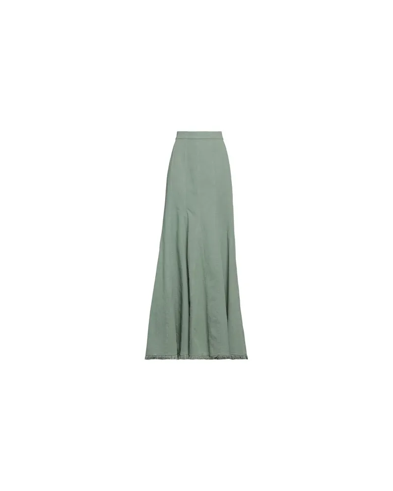 Max Mara SFILATA - HOSEN & RÖCKE - Jeansröckeauf YOOX.COM Militärgrün