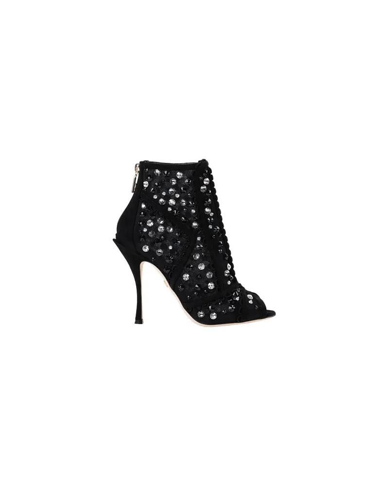 Dolce & Gabbana SCHUHE - Stiefelettenauf YOOX.COM Schwarz
