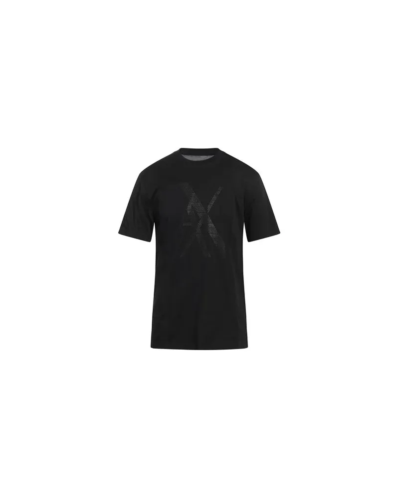 Armani Exchange TOPS - T-shirtsauf YOOX.COM Schwarz