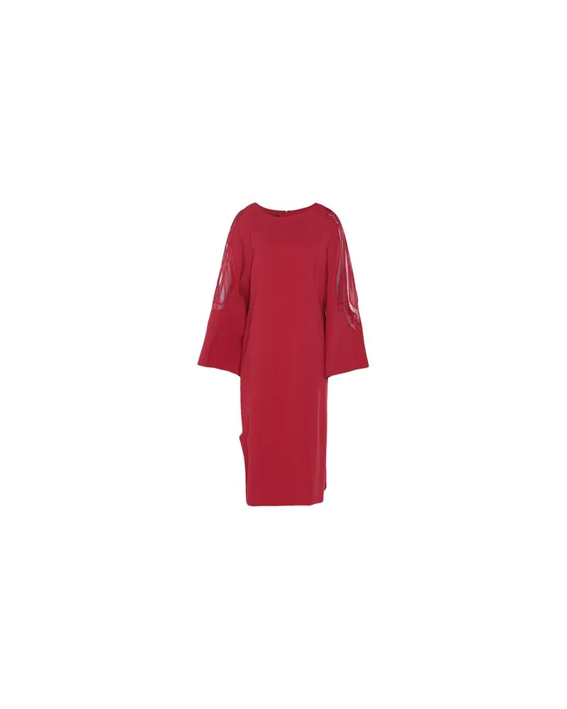 Alberta Ferretti KLEIDER - Midi-Kleiderauf YOOX.COM Rot