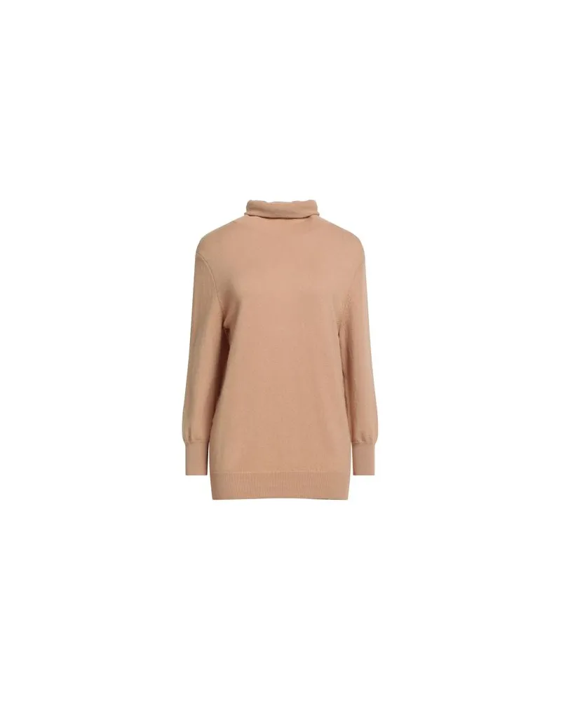 MAX&MOI STRICKWAREN - Rollkragenpulloverauf YOOX.COM Kamel