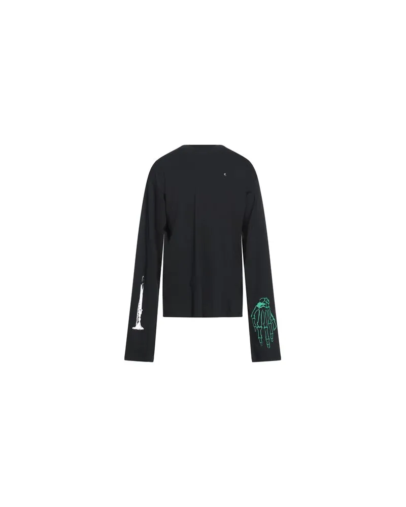 Raf Simons TOPS - T-shirtsauf YOOX.COM Schwarz