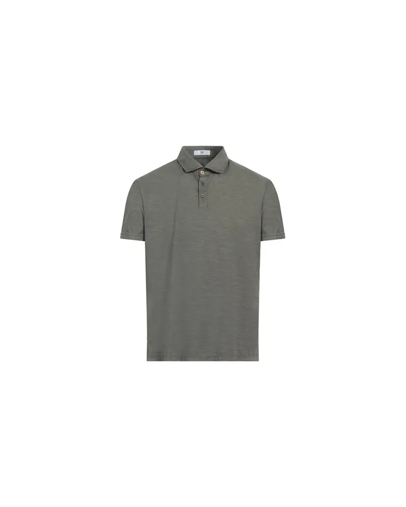 PMDS PREMIUM MOOD DENIM SUPERIOR TOPS - Poloshirtsauf YOOX.COM Militärgrün