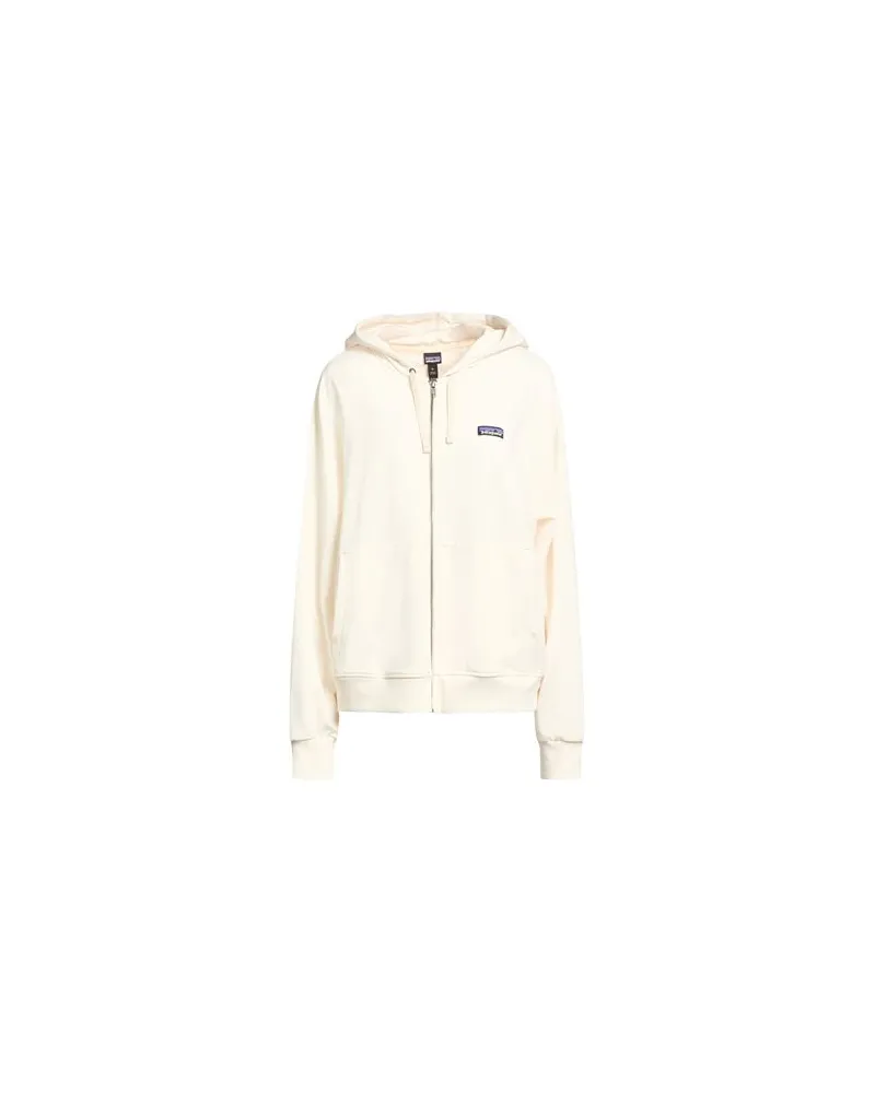 Patagonia TOPS - Sweatshirtsauf YOOX.COM Cremeweiß