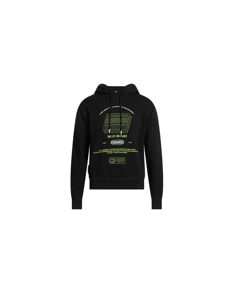 Dsquared2 TOPS - Sweatshirtsauf YOOX.COM Schwarz