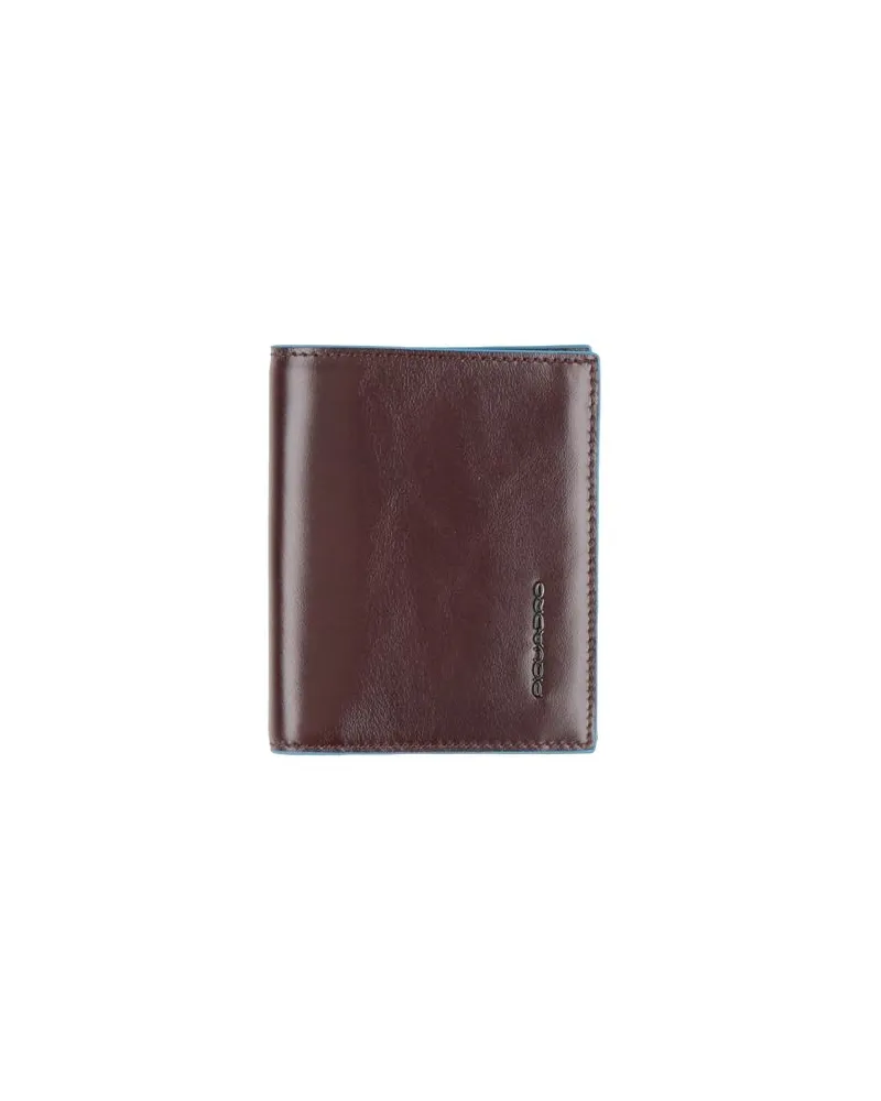 Piquadro Kleinlederwaren - Brieftaschenauf YOOX.COM Schokobraun