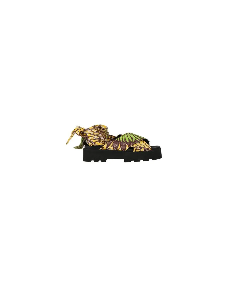 .TESSA SCHUHE - Sandalenauf YOOX.COM Gelb