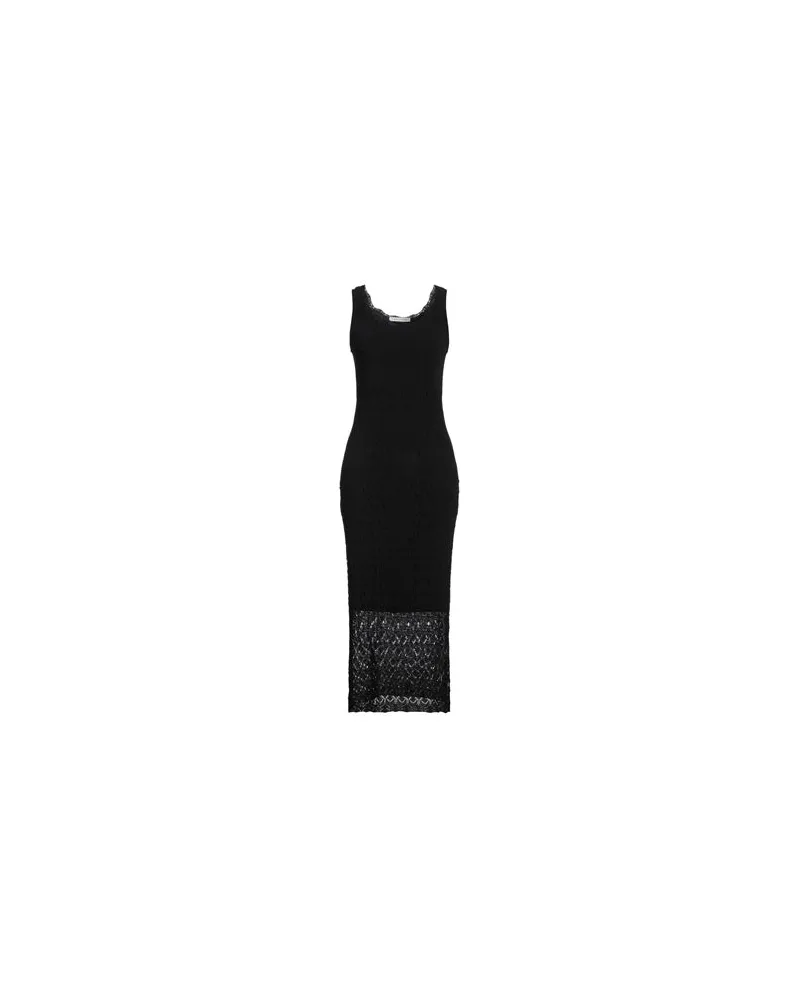 Caractère KLEIDER - Midi-Kleiderauf YOOX.COM Schwarz