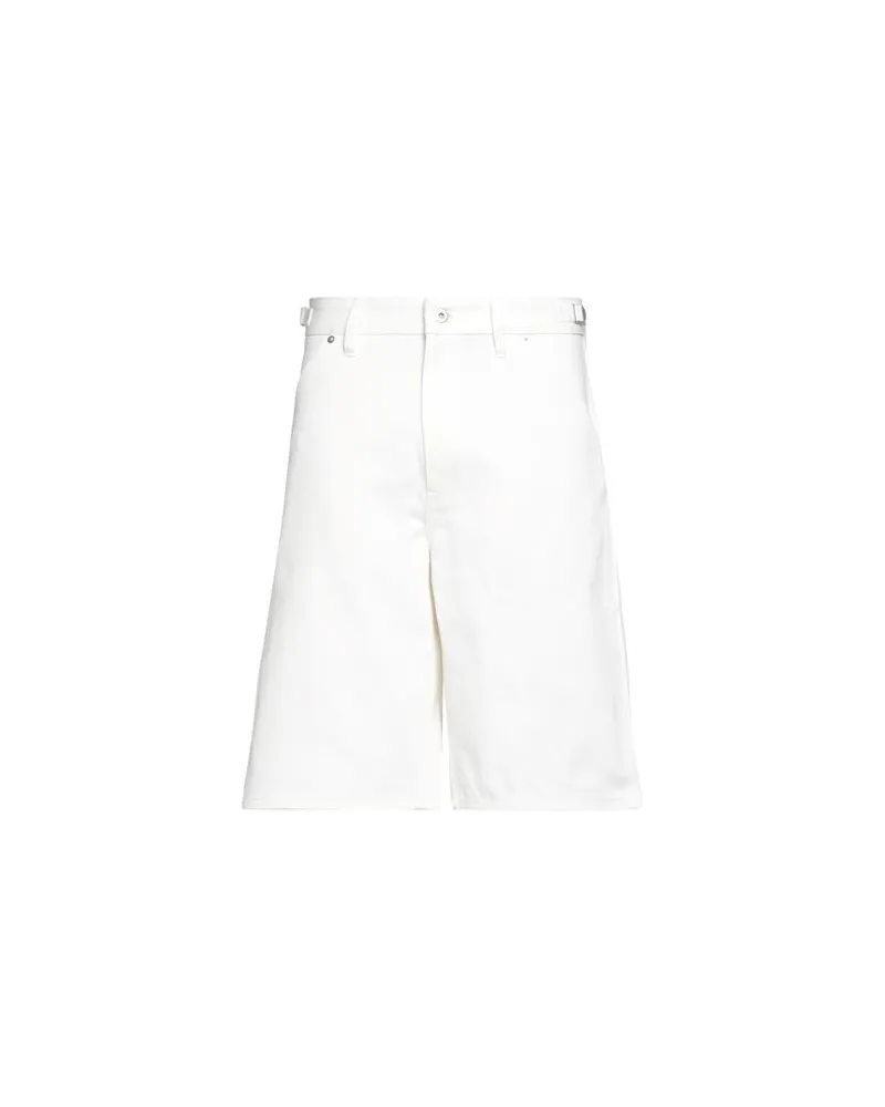 Jil Sander HOSEN & RÖCKE - Jeansshortsauf YOOX.COM Weiß