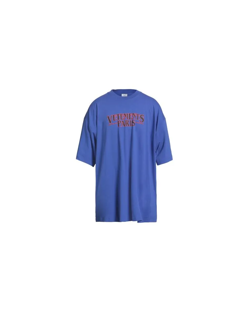 VETEMENTS TOPS - T-shirtsauf YOOX.COM Königsblau