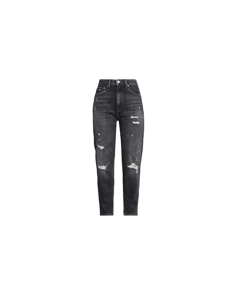 Tommy Hilfiger HOSEN & RÖCKE - Jeanshosenauf YOOX.COM Schwarz