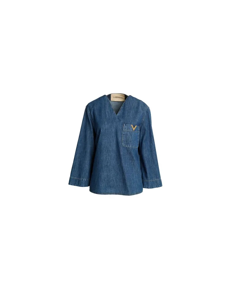 Valentino Garavani TOPS - Topsauf YOOX.COM Blau
